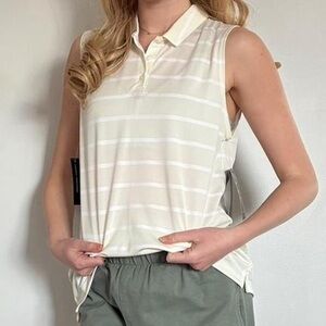 Brand New Women’s Striped Nike Golf Top